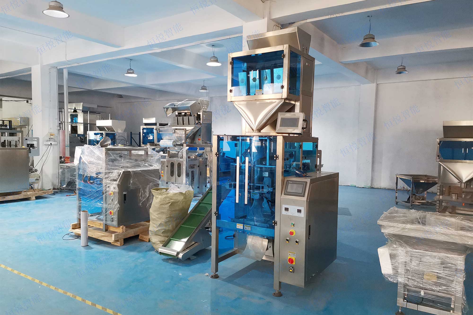 大米自動(dòng)稱重包裝機(jī)